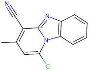 1-Chloro-3-methylpyrido[1,2-a]benzimidazole-4-carbonitrile