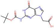 2-(2-((tert-Butoxycarbonyl)amino)-6-oxo-1H-purin-9(6H)-yl)acetic acid