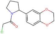 2-Chloro-1-[2-(2,3-dihydro-1,4-benzodioxin-6-yl)pyrrolidin-1-yl]ethan-1-one