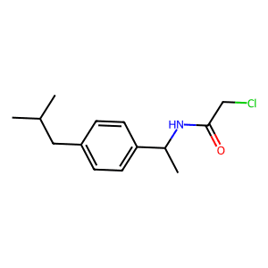 2-Chloro-n-{1-[4-(2-methylpropyl)phenyl]ethyl}acetamide