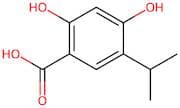 2,4-Dihydroxy-5-isopropylbenzoic acid