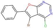 5-Bromo-4-chloro-6-phenylfuro[2,3-d]pyrimidine