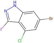 6-Bromo-4-chloro-3-iodo-1H-indazole