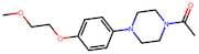 1-(4-(4-(2-Methoxyethoxy)phenyl)piperazin-1-yl)ethanone