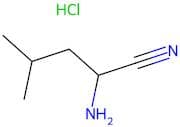 2-Amino-4-methylpentanenitrile hydrochloride