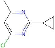 4-Chloro-2-cyclopropyl-6-methylpyrimidine