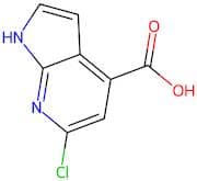 6-Chloro-1H-pyrrolo[2,3-b]pyridine-4-carboxylic acid
