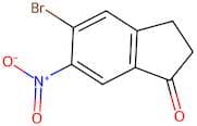5-Bromo-6-nitro-2,3-dihydro-1H-inden-1-one