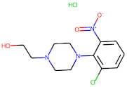 1-(2-Chloro-6-nitrophenyl)-4-(2-hydroxyethyl)piperazine hydrochloride
