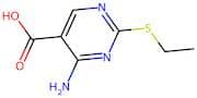 4-Amino-2-(ethylthio)pyrimidine-5-carboxylic acid