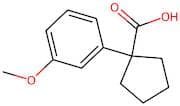 1-(3-Methoxyphenyl)cyclopentane-1-carboxylic acid