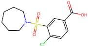 4-Chloro-3-[(hexahydro-1H-azepin-1-yl)sulfonyl]benzoic acid