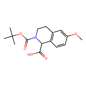 2-(tert-butoxycarbonyl)-6-methoxy-1,2,3,4-tetrahydroisoquinoline-1-carboxylic acid