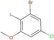 1-Bromo-5-chloro-2-iodo-3-methoxybenzene
