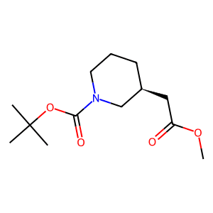 (S)-tert-Butyl 3-(2-methoxy-2-oxoethyl)piperidine-1-carboxylate