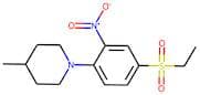 1-[4-(Ethylsulphonyl)-2-nitrophenyl]-4-methylpiperidine
