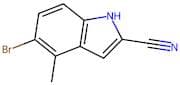 5-Bromo-4-methyl-1H-indole-2-carbonitrile
