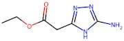 Ethyl 2-(5-amino-4H-1,2,4-triazol-3-yl)acetate