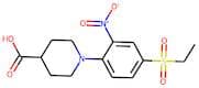 1-[4-(Ethylsulphonyl)-2-nitrophenyl]piperidine-4-carboxylic acid