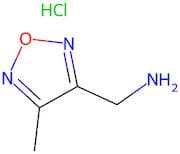 (4-Methyl-1,2,5-oxadiazol-3-yl)methanamine hydrochloride