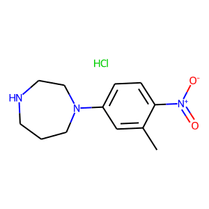 1-(3-Methyl-4-nitrophenyl)homopiperazine hydrochloride