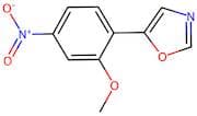 5-(2-Methoxy-4-nitrophenyl)oxazole