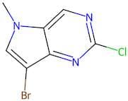 7-Bromo-2-chloro-5-methyl-5H-pyrrolo[3,2-d]pyrimidine