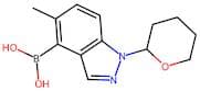 [5-Methyl-1-(oxan-2-yl)-1H-indazol-4-yl]boronic acid