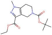 5-(tert-Butyl) 3-ethyl 1-methyl-1,4,6,7-tetrahydro-5H-pyrazolo[4,3-c]pyridine-3,5-dicarboxylate