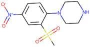 1-[2-(Methylsulphonyl)-4-nitrophenyl]piperazine