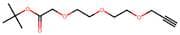 tert-Butyl 2-(2-(2-(prop-2-yn-1-yloxy)ethoxy)ethoxy)acetate