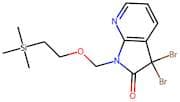3,3-Dibromo-1-((2-(trimethylsilyl)ethoxy)methyl)-1H-pyrrolo[2,3-b]pyridin-2(3H)-one