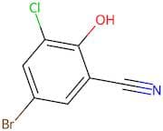 5-Bromo-3-chloro-2-hydroxybenzonitrile