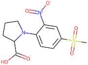 1-[4-(Methylsulphonyl)-2-nitrophenyl]pyrrolidine-2-carboxylic acid