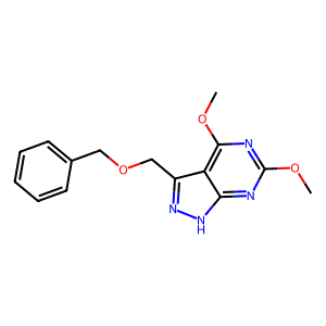 3-((Benzyloxy)methyl)-4,6-dimethoxy-1H-pyrazolo[3,4-d]pyrimidine