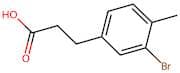 3-(3-Bromo-4-methylphenyl)propanoic acid