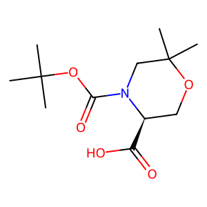 (S)-4-(tert-Butoxycarbonyl)-6,6-dimethylmorpholine-3-carboxylic acid