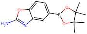 5-(4,4,5,5-Tetramethyl-1,3,2-dioxaborolan-2-yl)benzo[d]oxazol-2-amine