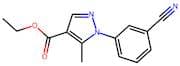 Ethyl 1-(3-cyanophenyl)-5-methyl-1H-pyrazole-4-carboxylate