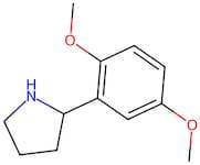 2-(2,5-Dimethoxyphenyl)pyrrolidine