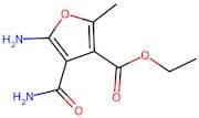 Ethyl 5-amino-4-(aminocarbonyl)-2-methyl-3-furancarboxylate
