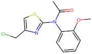 n-[4-(chloromethyl)-1,3-thiazol-2-yl]-n-(2-methoxyphenyl)acetamide