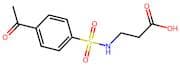 3-(4-Acetylbenzenesulfonamido)propanoic acid
