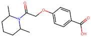 4-(2-(2,6-Dimethylpiperidin-1-yl)-2-oxoethoxy)benzoic acid