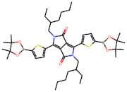 2,5-Bis(2-ethylhexyl)-3,6-bis(5-(4,4,5,5-tetramethyl-1,3,2-dioxaborolan-2-yl)thiophen-2-yl)pyrrolo…