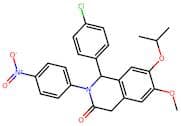 1-(4-Chlorophenyl)-7-isopropoxy-6-methoxy-2-(4-nitrophenyl)-1,2-dihydroisoquinolin-3(4H)-one