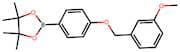 2-(4-((3-Methoxybenzyl)oxy)phenyl)-4,4,5,5-tetramethyl-1,3,2-dioxaborolane