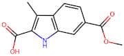 6-(Methoxycarbonyl)-3-methyl-1h-indole-2-carboxylic acid