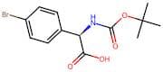 (R)-2-(4-Bromophenyl)-2-((tert-butoxycarbonyl)amino)acetic acid