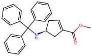 Methyl (4S)-4-(tritylamino)cyclopent-1-ene-1-carboxylate
